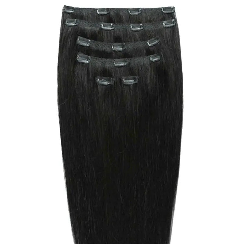 

Накладные волосы gold24 clip-in extensions #4 braun - 60 cm Gold24, #1 schwarz - 60 cm, количество 1 шт.