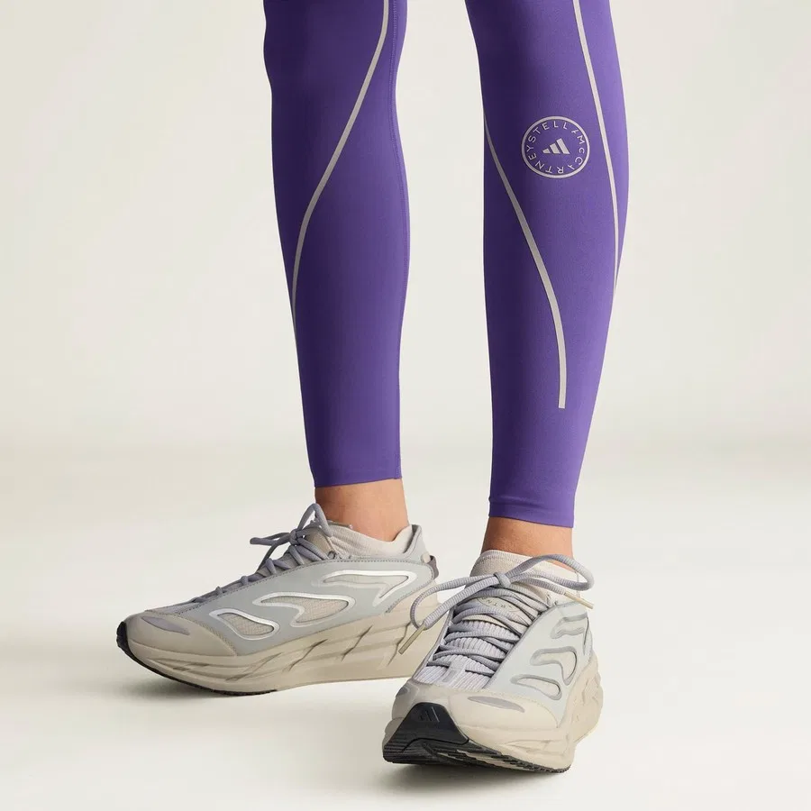 Спортивные леггинсы с высокой посадкой TruePace adidas, Фиолетовый — фото 3