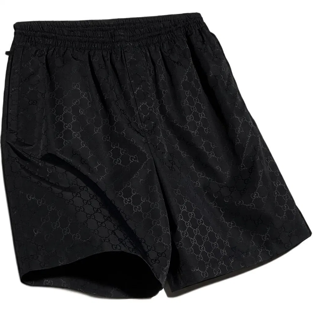 Мужские шорты повседневные Black GUCCI, Черный