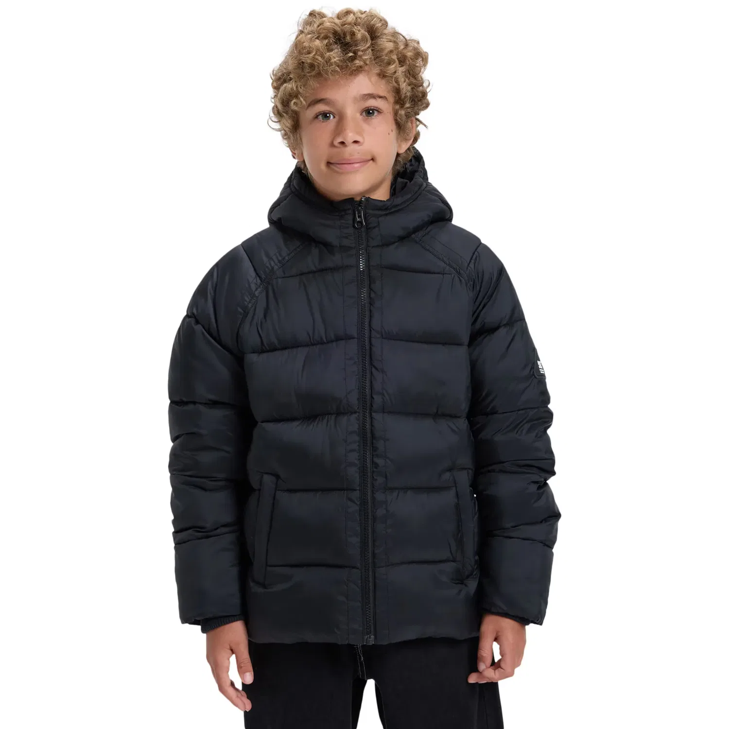 Детская куртка из нейлона Cantera Puffer DC Shoes, Negro — фото 3