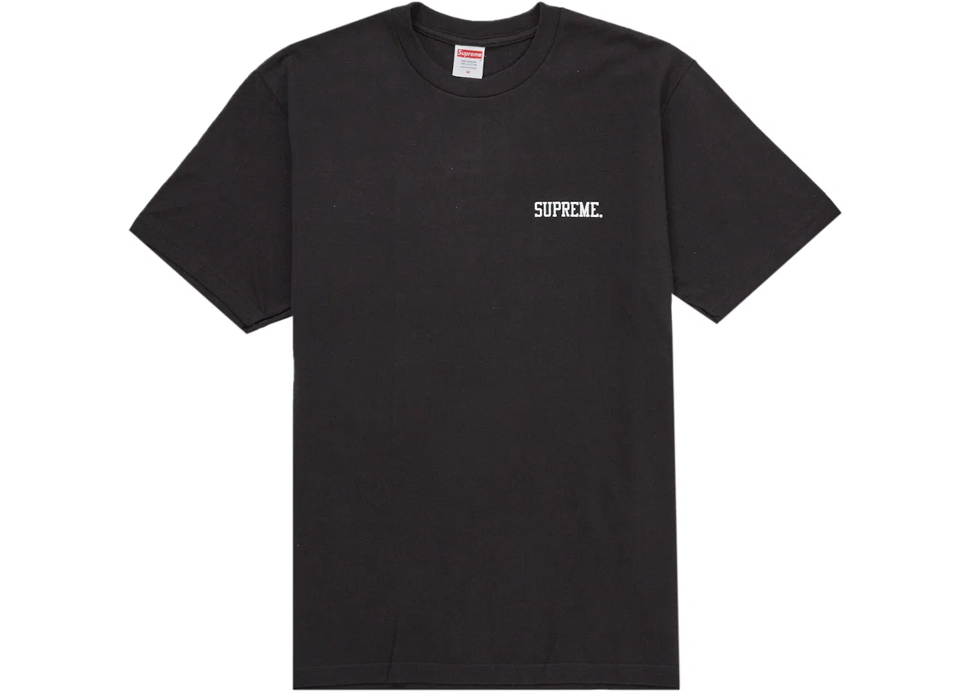 Мужская футболка с принтом Supreme Mike Kelley Banner Tee, Black — фото 2