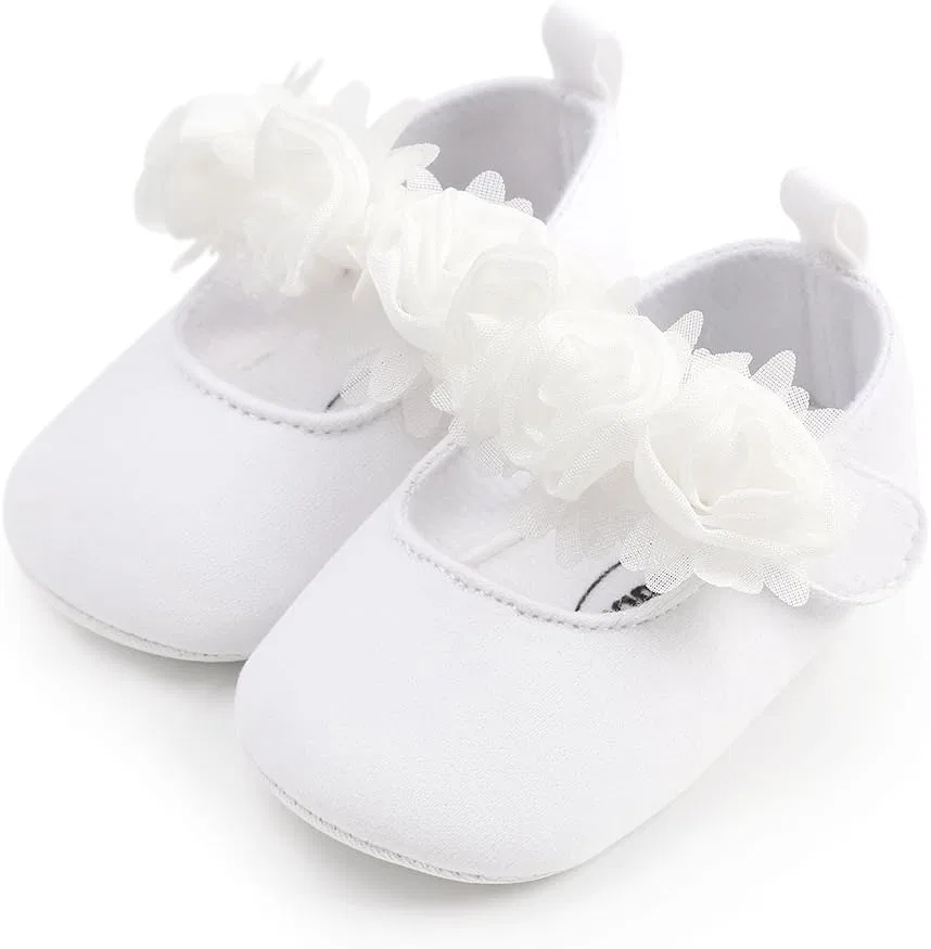 Детские туфли Мэри Джейн для девочек HsdsBebe, Cotton White