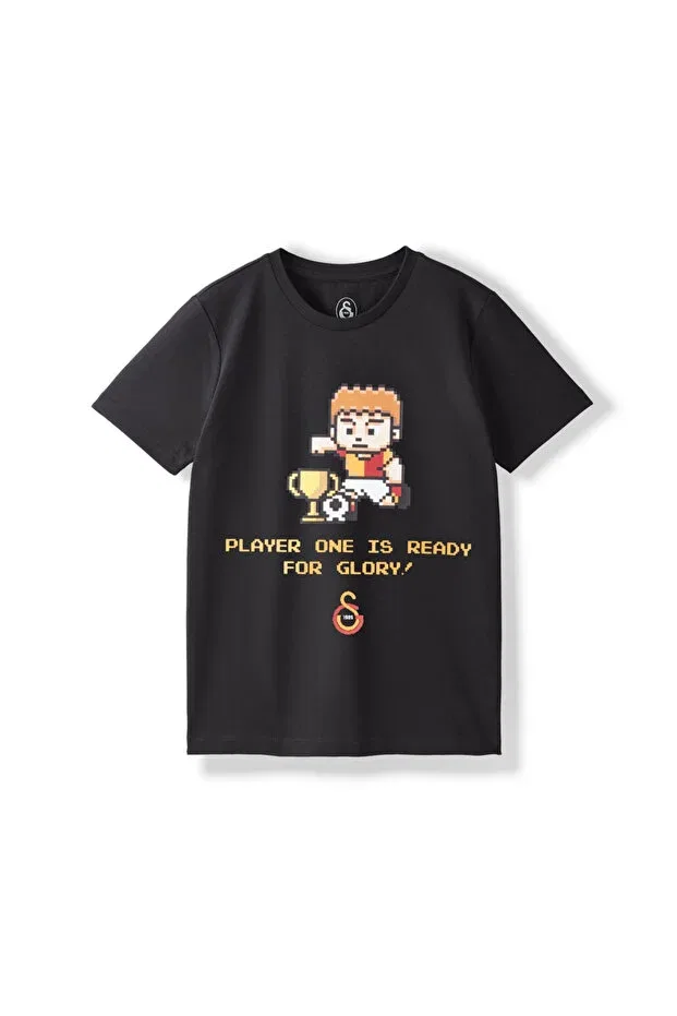 Детская футболка для мальчиков хлопковая Gsstore, Black