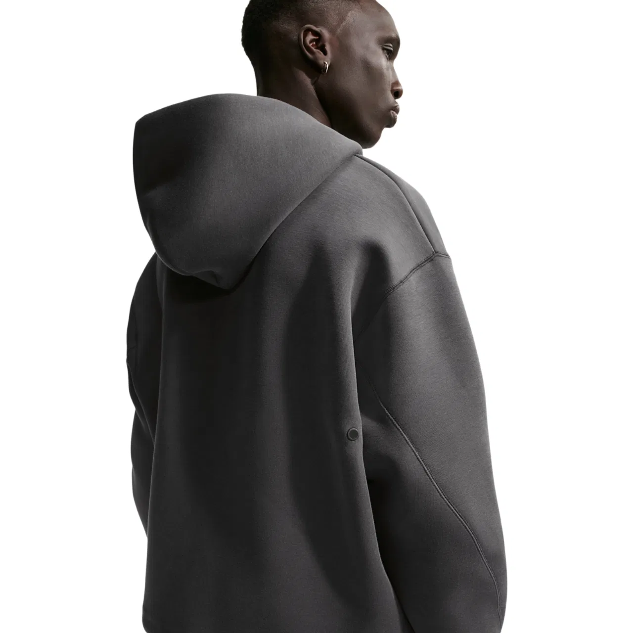 Мужская куртка Tech Fleece Ergo Full-Zip Nike, цвет Anthracite/Black — фото 2