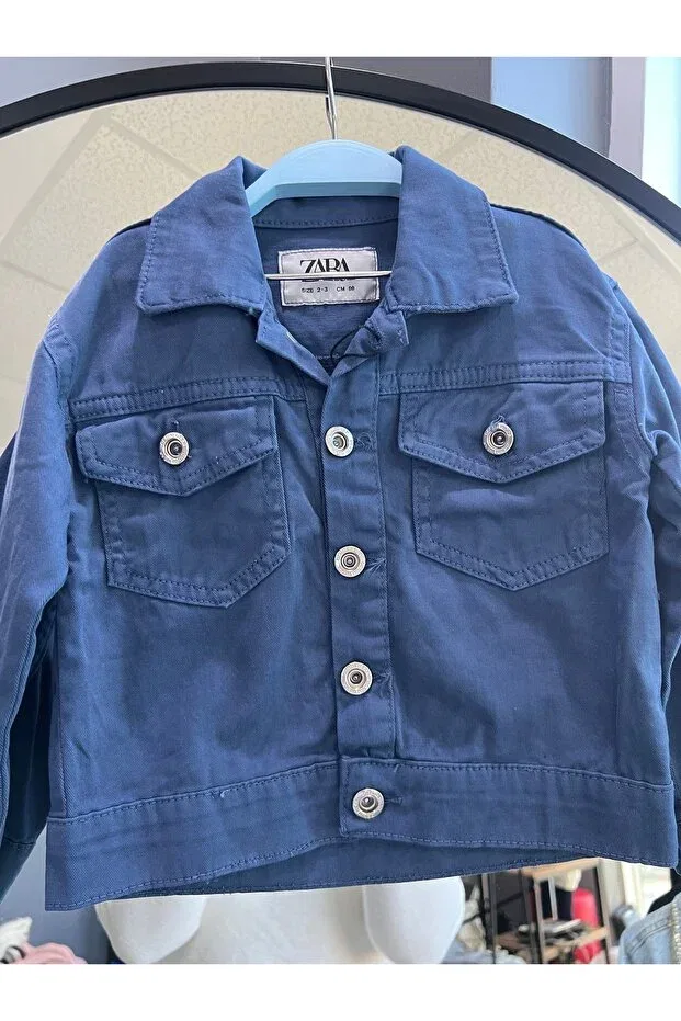 Джинсовая куртка для девочки Alya Butik — фото 4