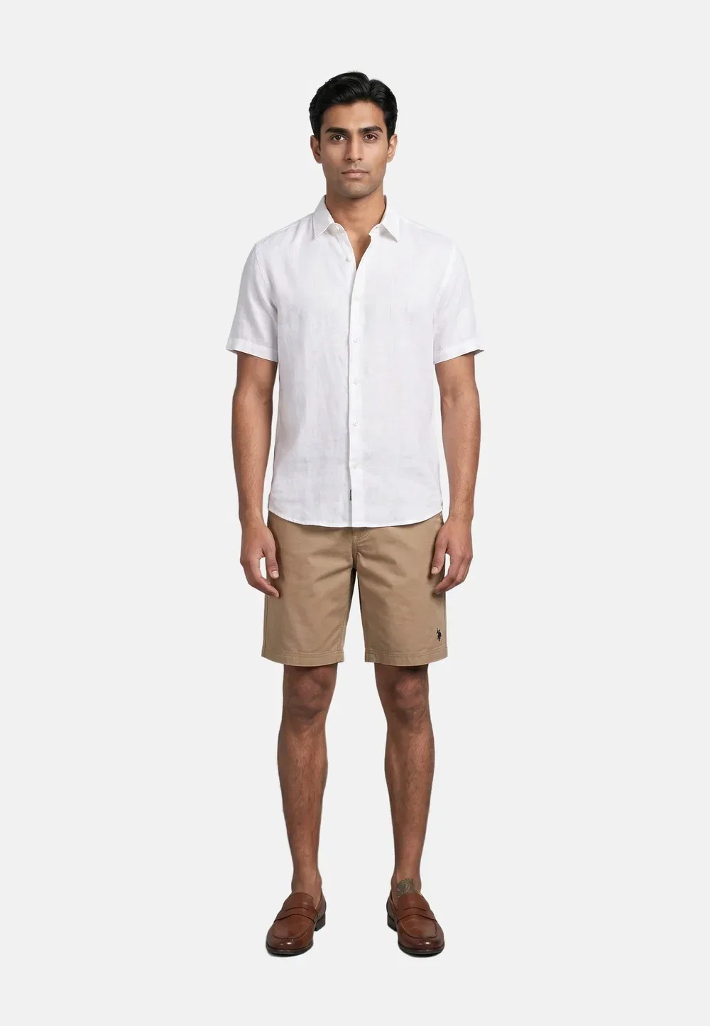 Шорты - шорты U.S. Polo Assn., Light Taupe — фото 2
