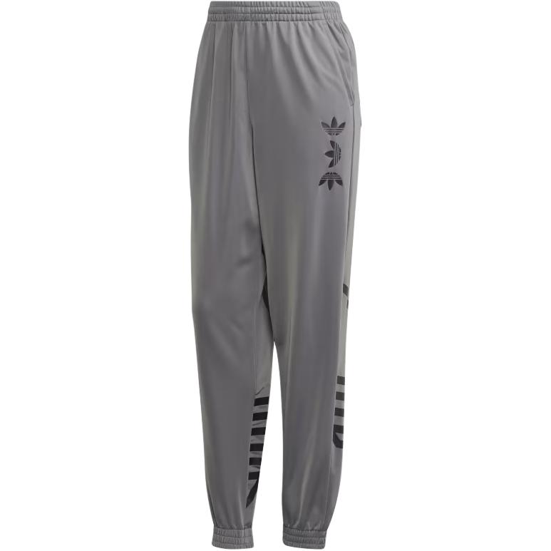 Вязаные спортивные штаны женские Adidas Originals, серый — фото 3