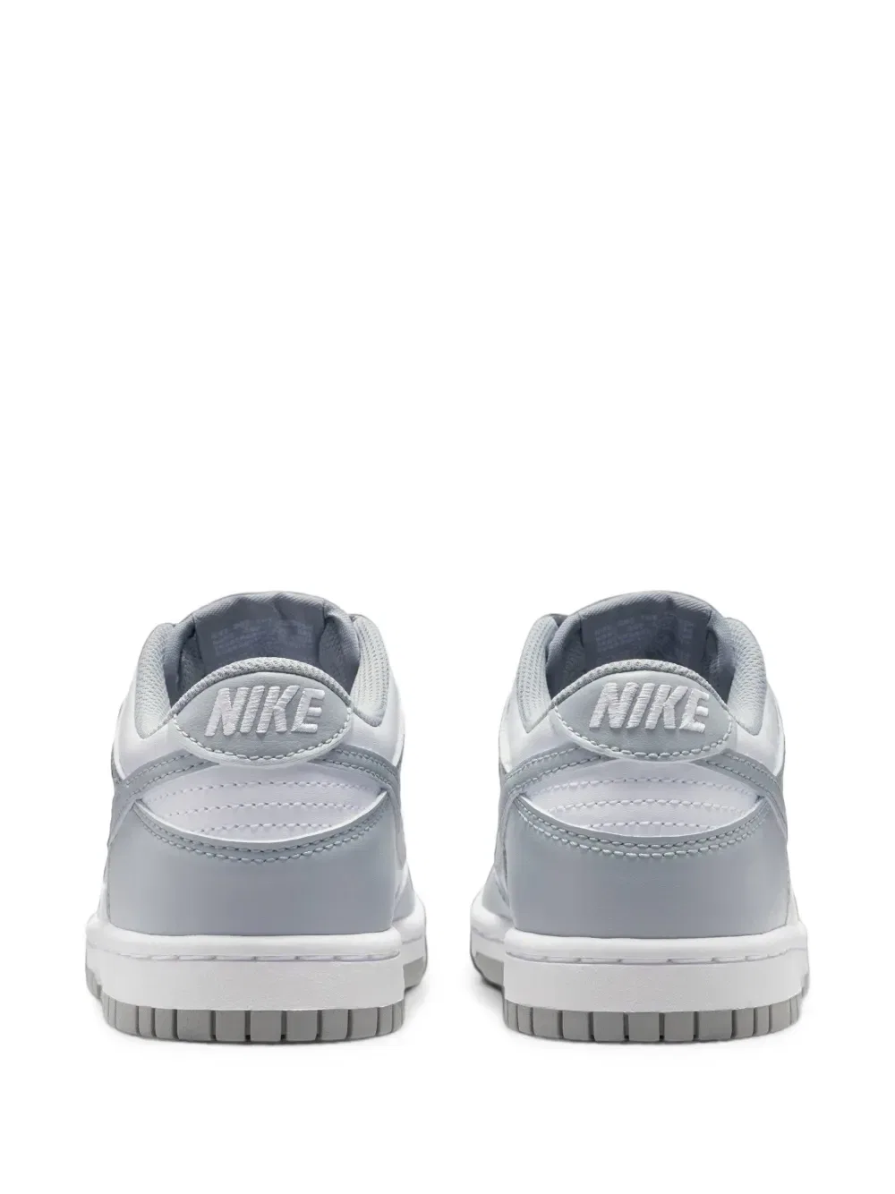 Кроссовки для мальчика Dunk Nike Kids, серый/белый — фото 2