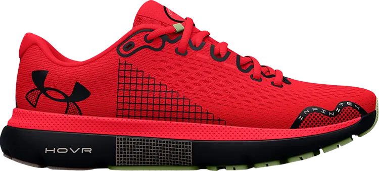 

Кроссовки Under Armour HOVR Infinite 4 Bolt Red, красный