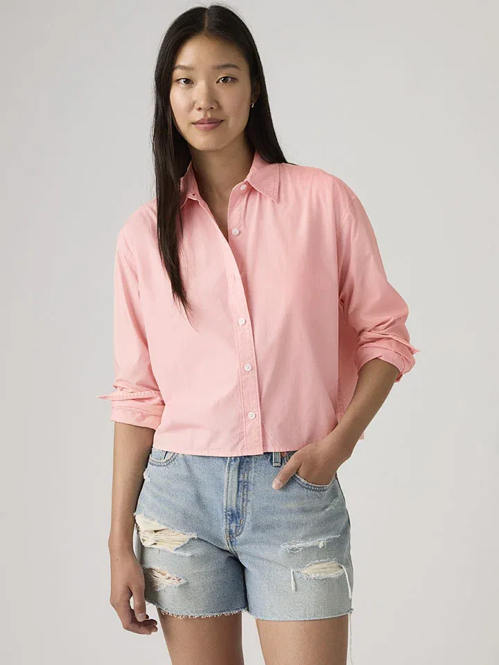 Блуза с воротником Kent Levi's, Pink — фото 2