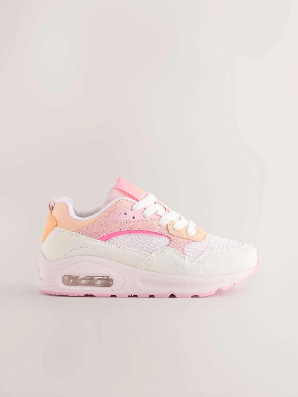 Кроссовки на шнуровке Pastel Pink Bubble Next, пастельно-розовый — фото 2