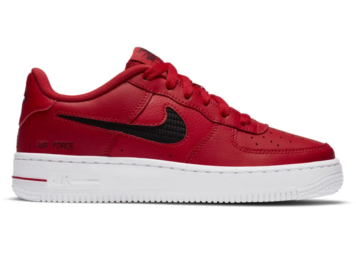 Детские кроссовки Lifestyle Nike Air Force 1 Low '07, University Red/White/Black