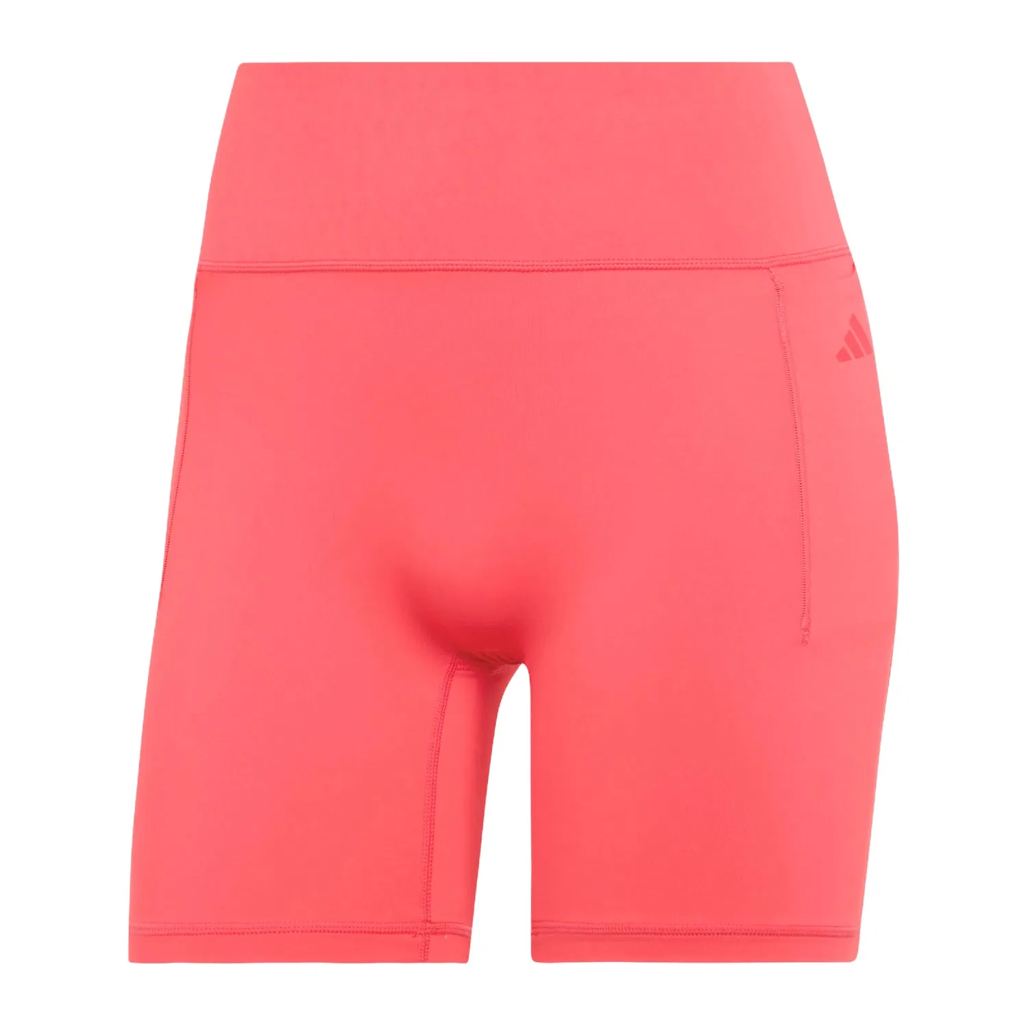 Женские спортивные шорты с принтом Swirl Neon Red Adidas, Swirl Neon Red