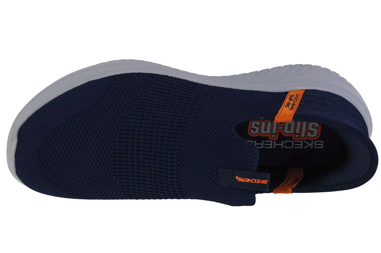 Детские кроссовки для девочек Slip-Ins Ultra Flex 3.0 - Smooth Step Skechers, Blau Orange — фото 3