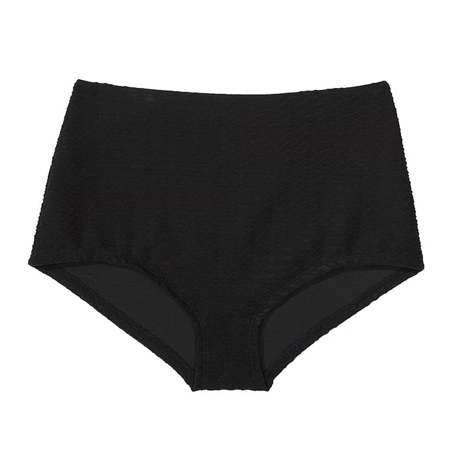 

Плавки бикини Victoria's Secret Swim Mix & Match Boyshort Fishnet, черный