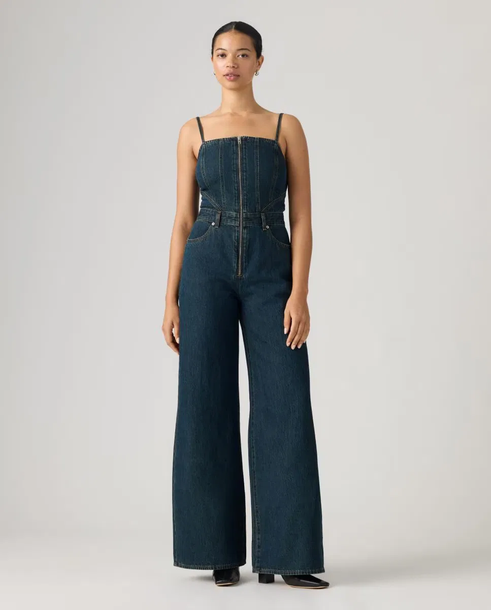 Женский комбинезон длинный, Vaquero Tirantes, Levi's, синий