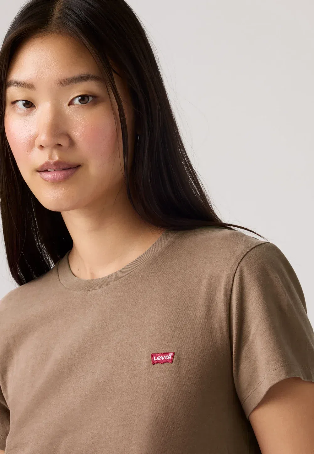 Идеальная футболка - базовая футболка Levi'S, Taupe Gray Heather — фото 4