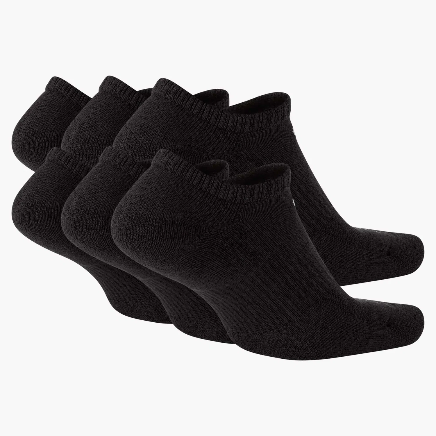 Мужские спортивные носки с амортизацией Nike, Black/White — фото 3