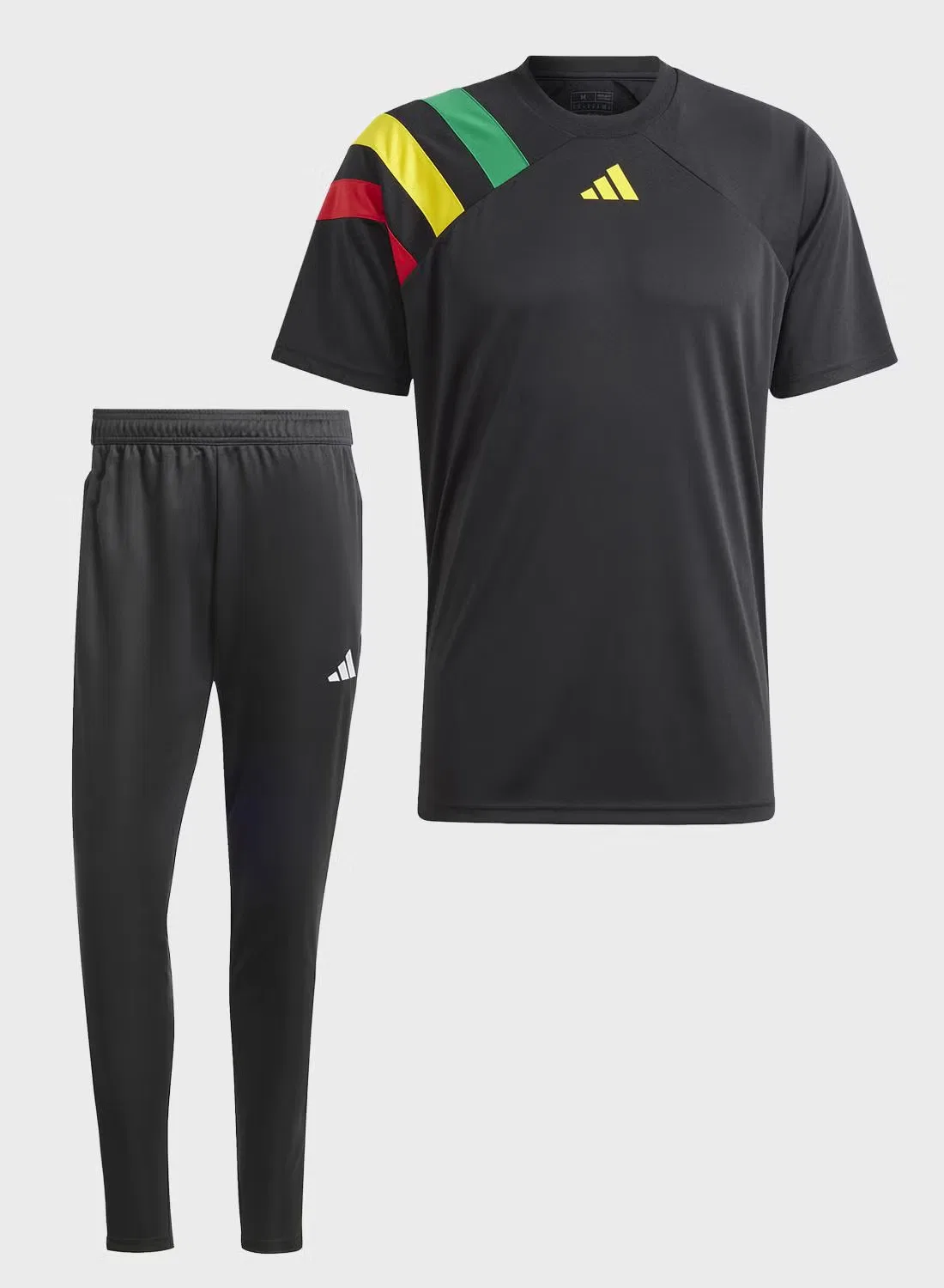 Штаны спортивные с влагоотводящей технологией Tiro25 Essentials Adidas, черный — фото 3