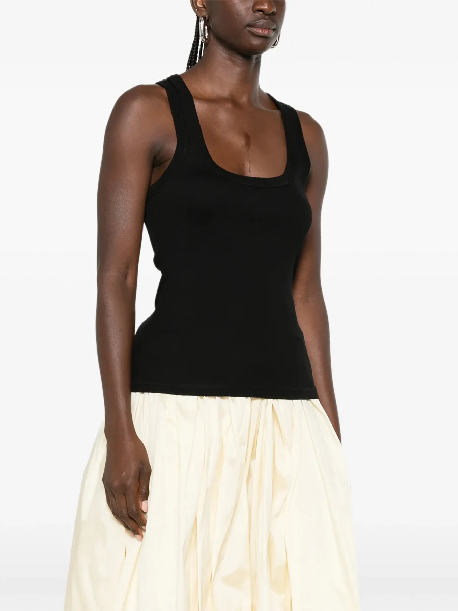 Топ Jacquemus The Gros Grain, черный