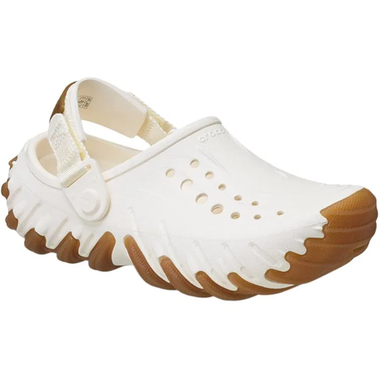 Детские сабо из ЭВА Ecru Crocs — фото 4