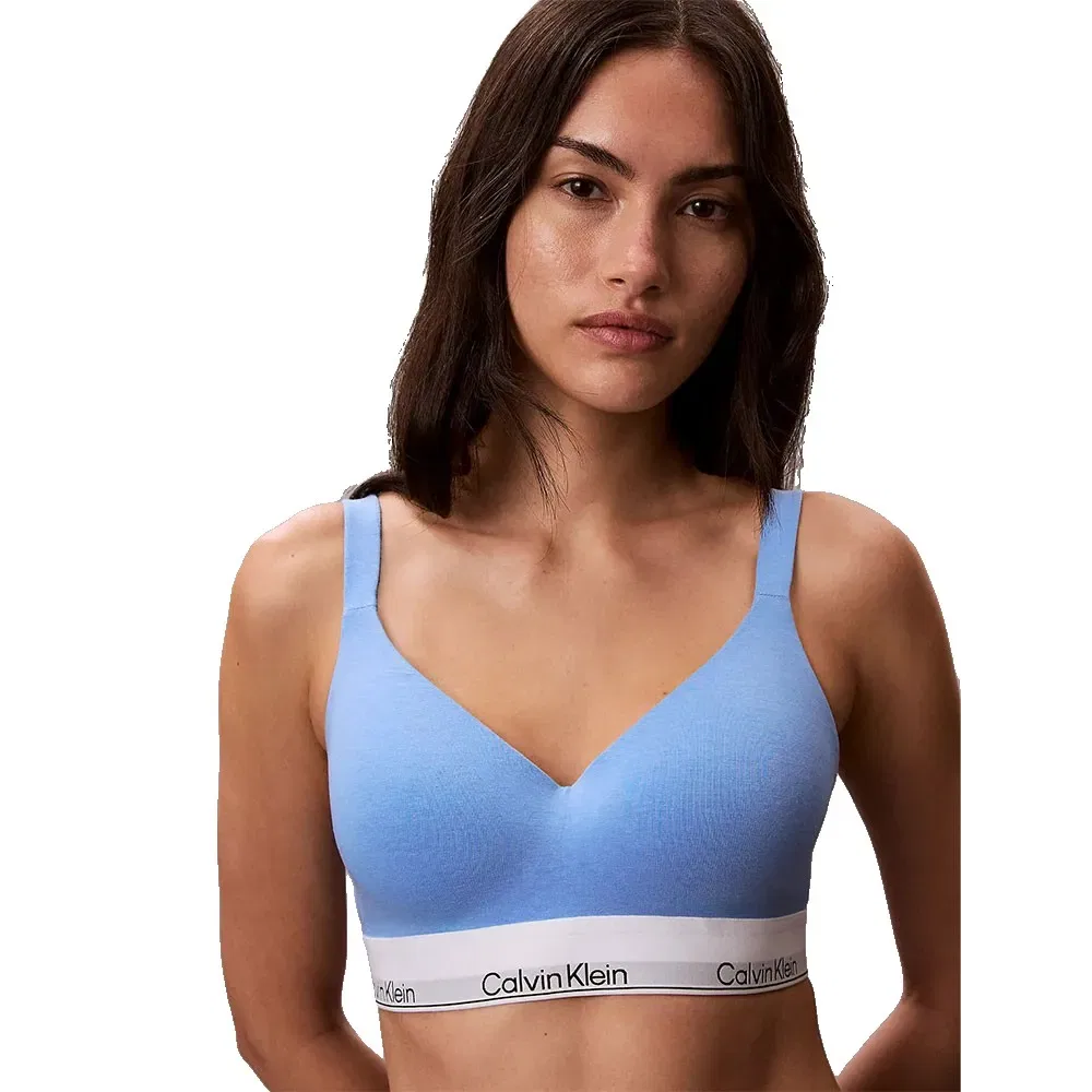 Бюстгальтер-бралетт Calvin Klein, синий