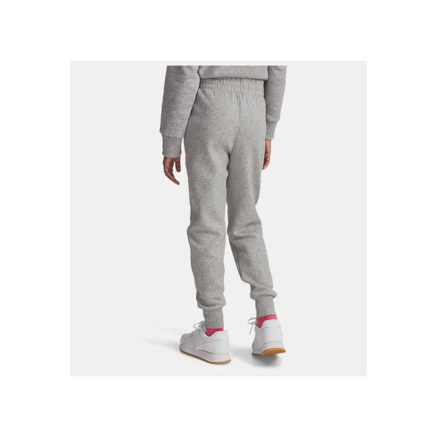 Детские спортивные штаны с флисом UA Rival Fleece Under Armour, Фиолетовый — фото 2