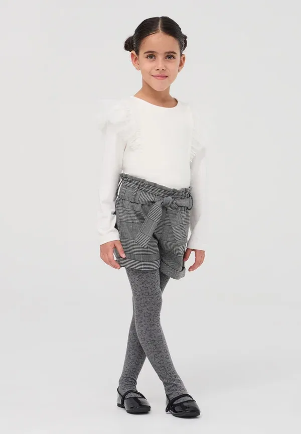 Футболка с длинным рукавом из хлопка Long sleeved top Terranova, Bianco Lana, белый