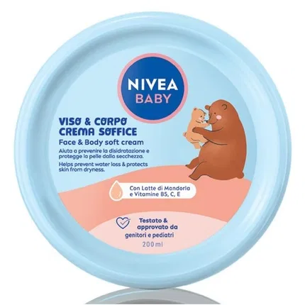 Крем детский увлажняющий Nivea Baby Soft, 200 мл