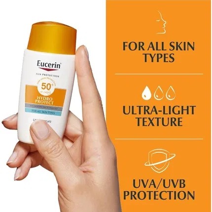 Флюид солнцезащитный ультралегкий Eucerin Hydra Protect SPF 50