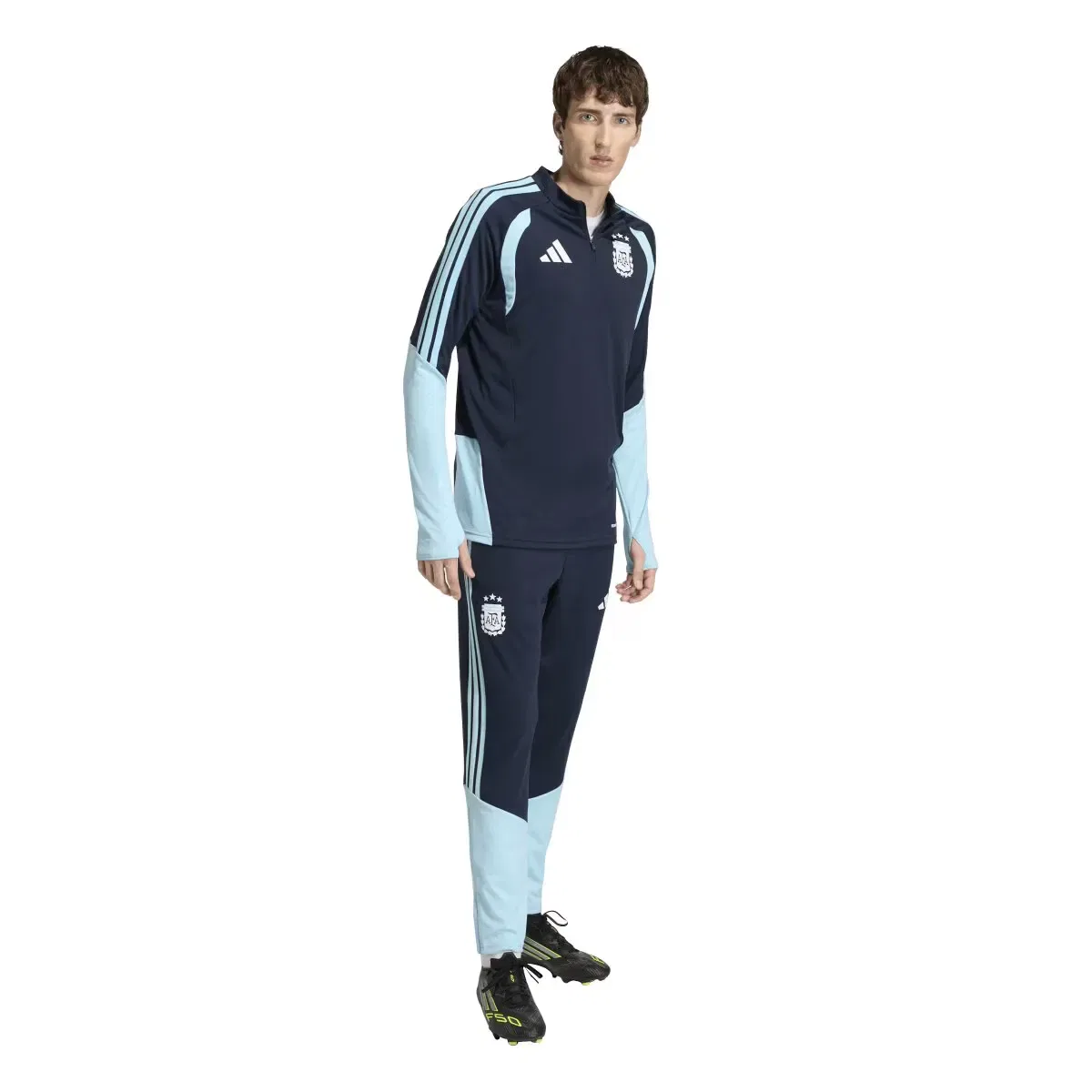 Мужская тренировочная футболка с технологией FORMOTION adidas, Navy Blue — фото 3