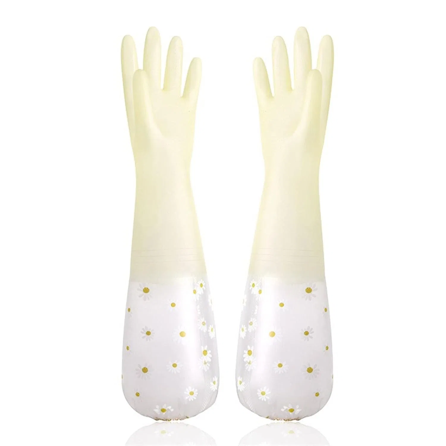 Перчатки хозяйственные PVC, ERVDKXCOI, 1 пара, 300 г, Roze