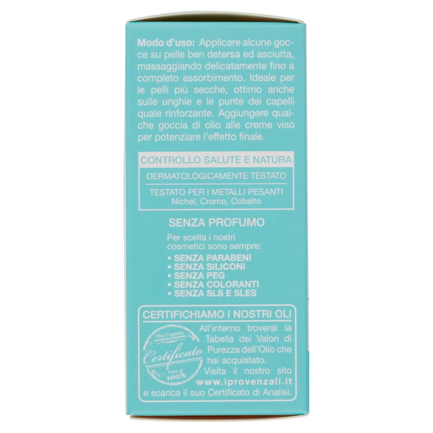 Восстанавливающее масло для лица Biological Line Pure Oil, I Provenzali, 30 мл — фото 2
