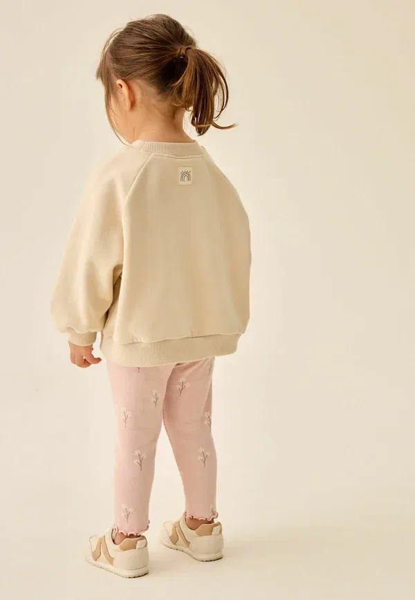 Леггинсы с флоральным принтом Leggings - trousers Next, pale pink ditsy floral, бледно-розовый — фото 2