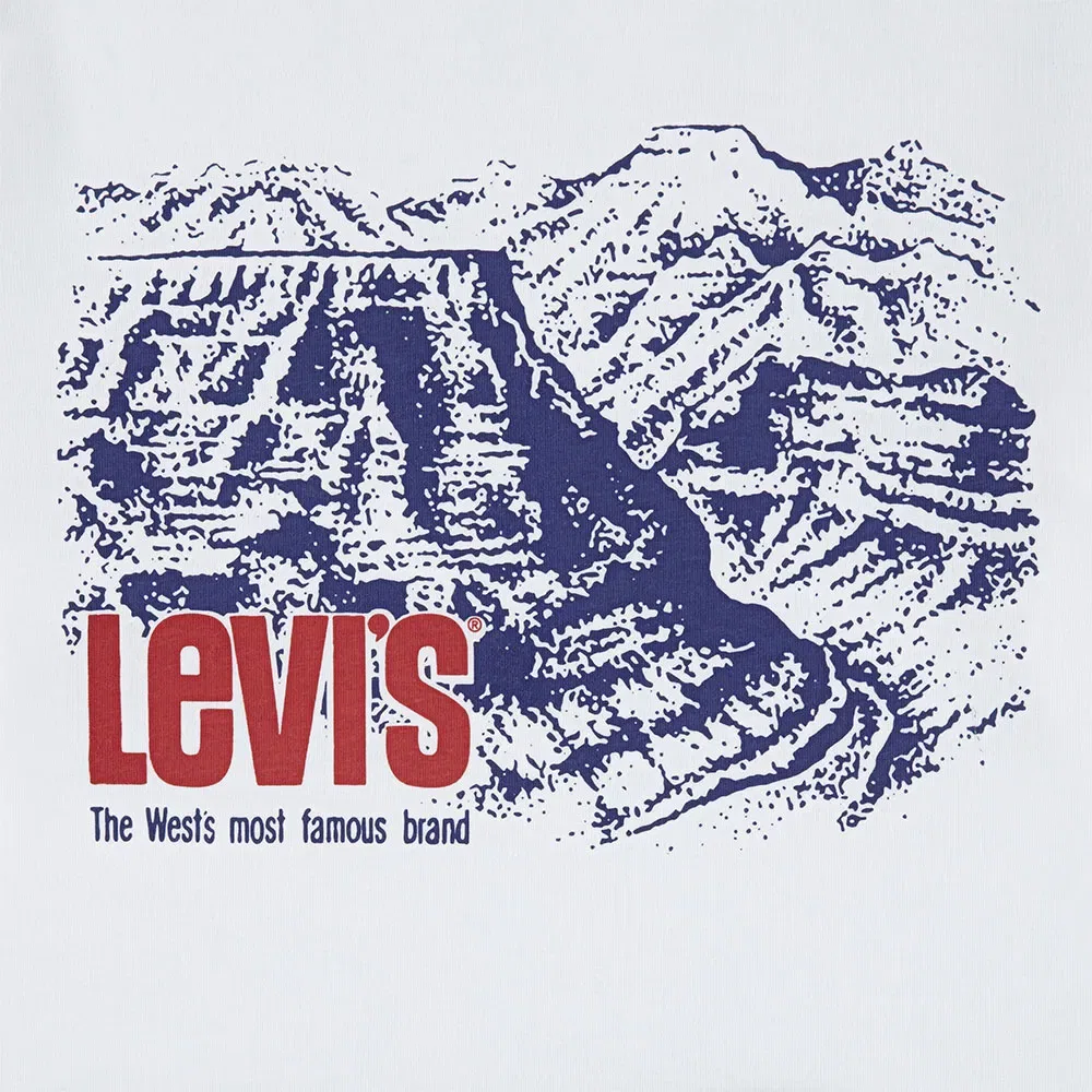 Футболка с длинным рукавом Canyon Levi's, белый — фото 3