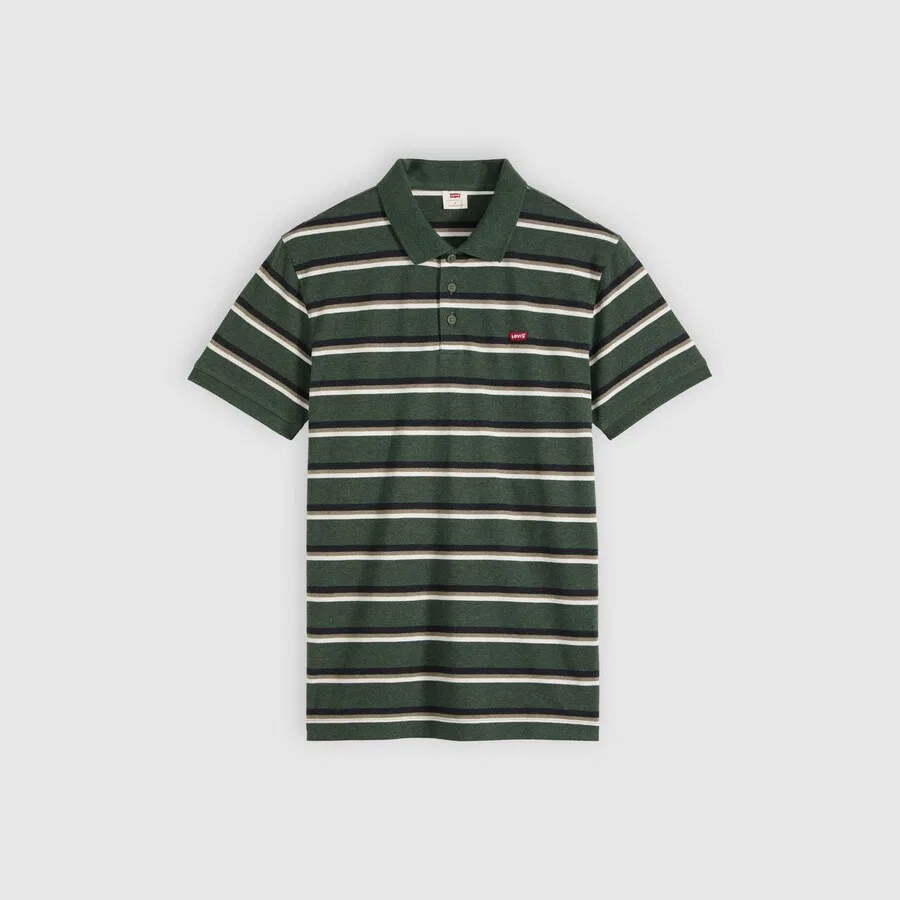 Футболка LEVI'S Original Polo изумрудного цвета — фото 3