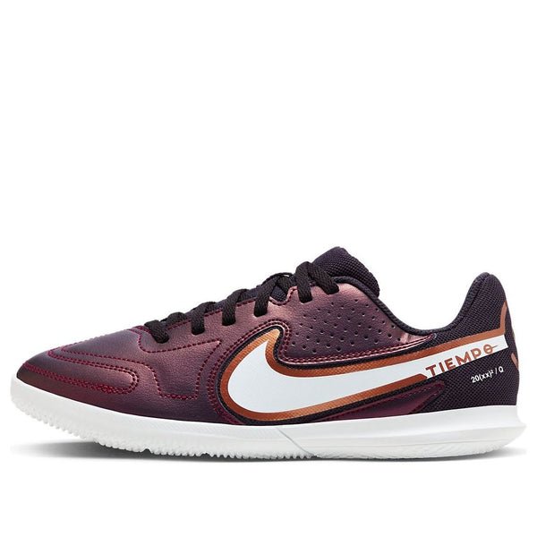 

Кроссовки tiempo legend 9 club ic soccer shoes 'burgundy white' Nike, бургундия