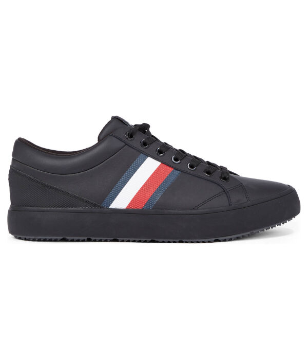 

Кожаные кроссовки vulc Tommy Hilfiger, черный