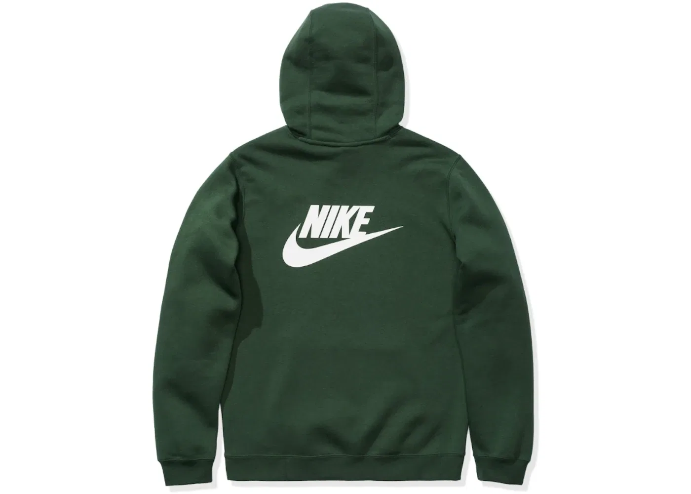 Мужская худи с принтом Nike x Stranger Things Hawkins High Hoodie Green — фото 2