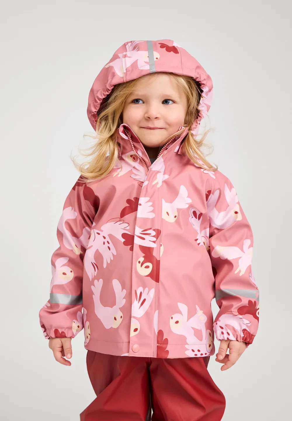 Regenjacke koski унисекс - непромокаемая куртка Reima, Rose Blush
