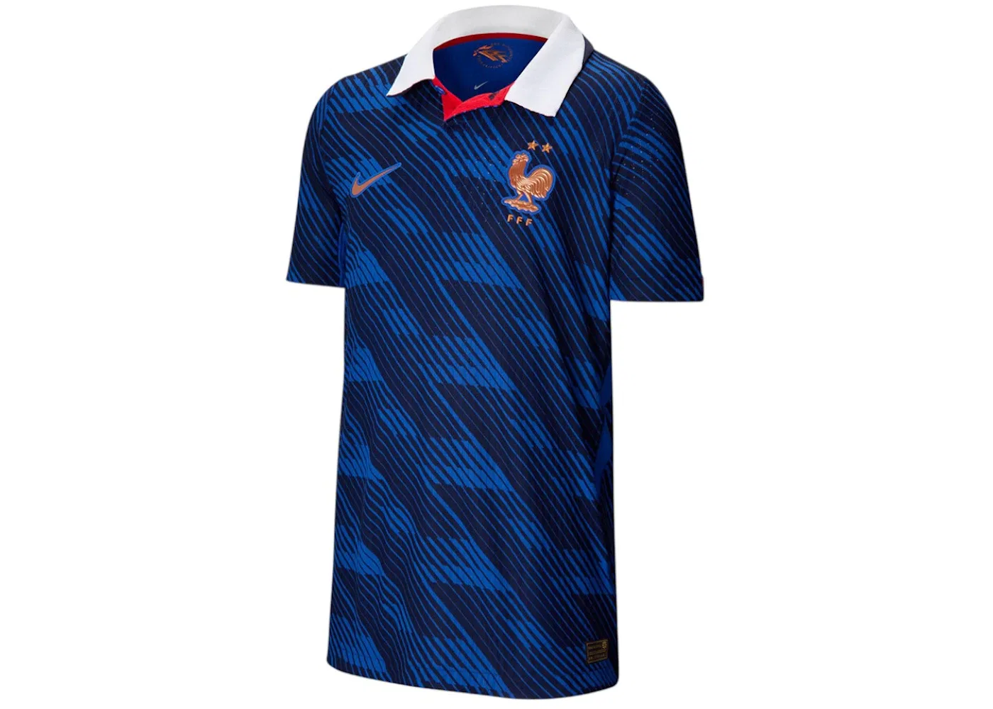 Мужская футболка с длинным рукавом Jersey Nike, Game Royal/Blackened Blue/White/Metallic Copper