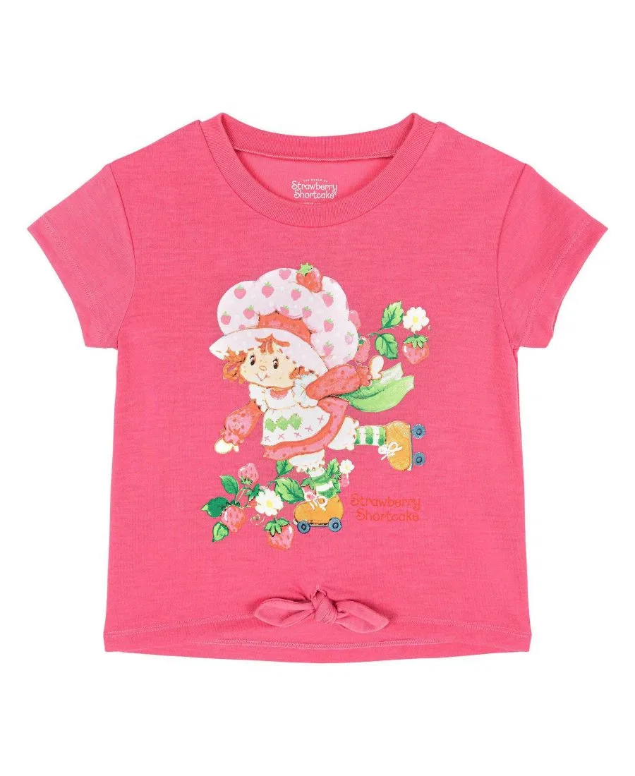 Комплект из футболки и шорт с принтом Strawberry Shortcake Strawberry Shortcake, Strawberry Pink — фото 3