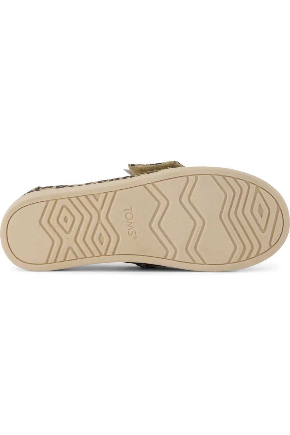 Детские кеды slip-on на плоской подошве Classic Alpargata TOMS, бежевый — фото 4