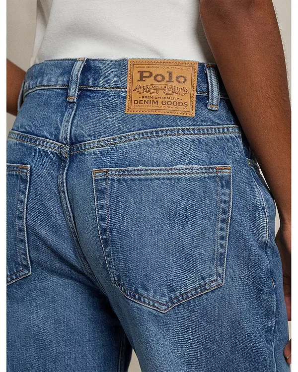 Женские джинсы с высокой посадкой Wide Leg Ralph Lauren, мультиколор — фото 4