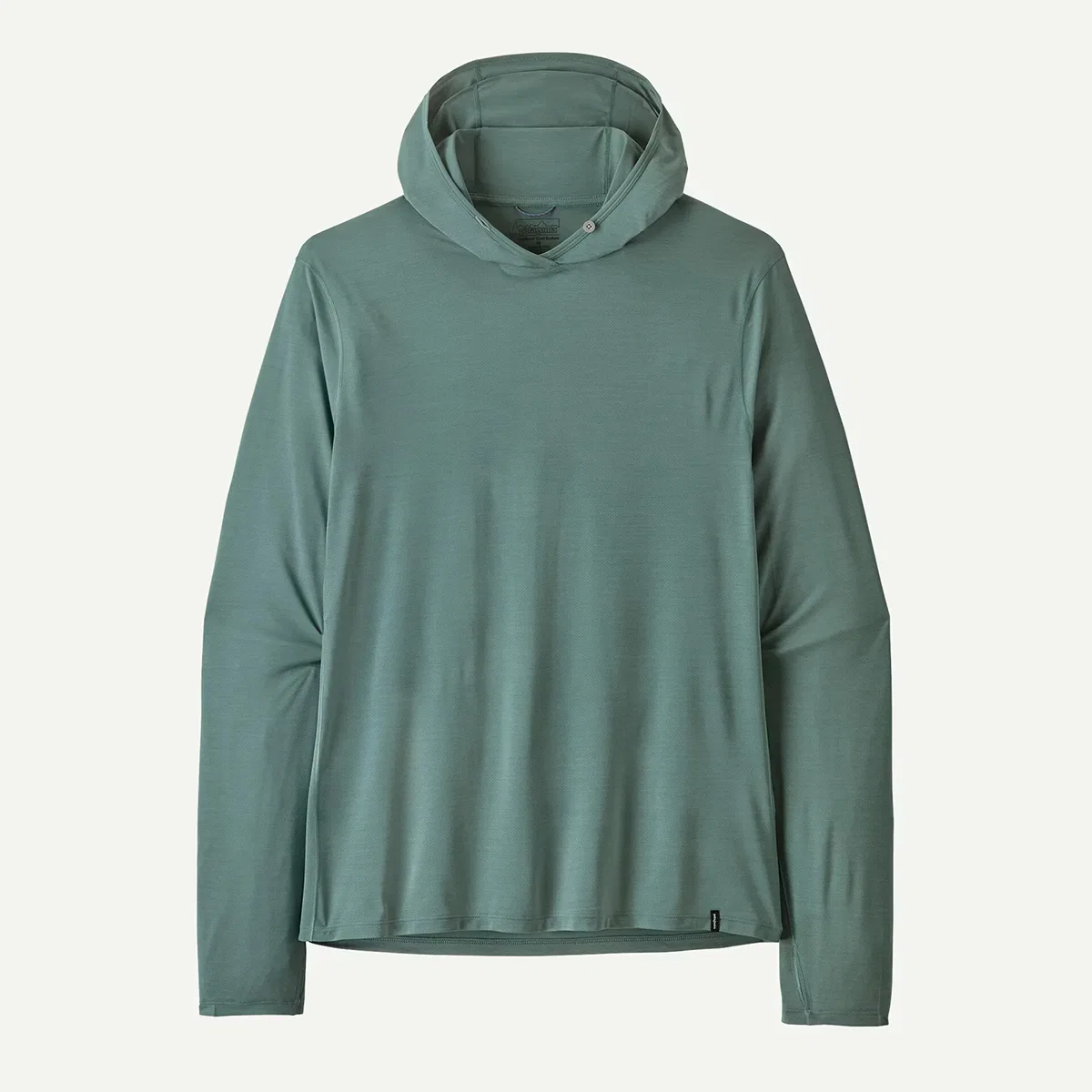 Мужская худи с длинным рукавом Capilene Cool Ultra Patagonia, Blue Sage/Light Blue Sage X-Dye — фото 3