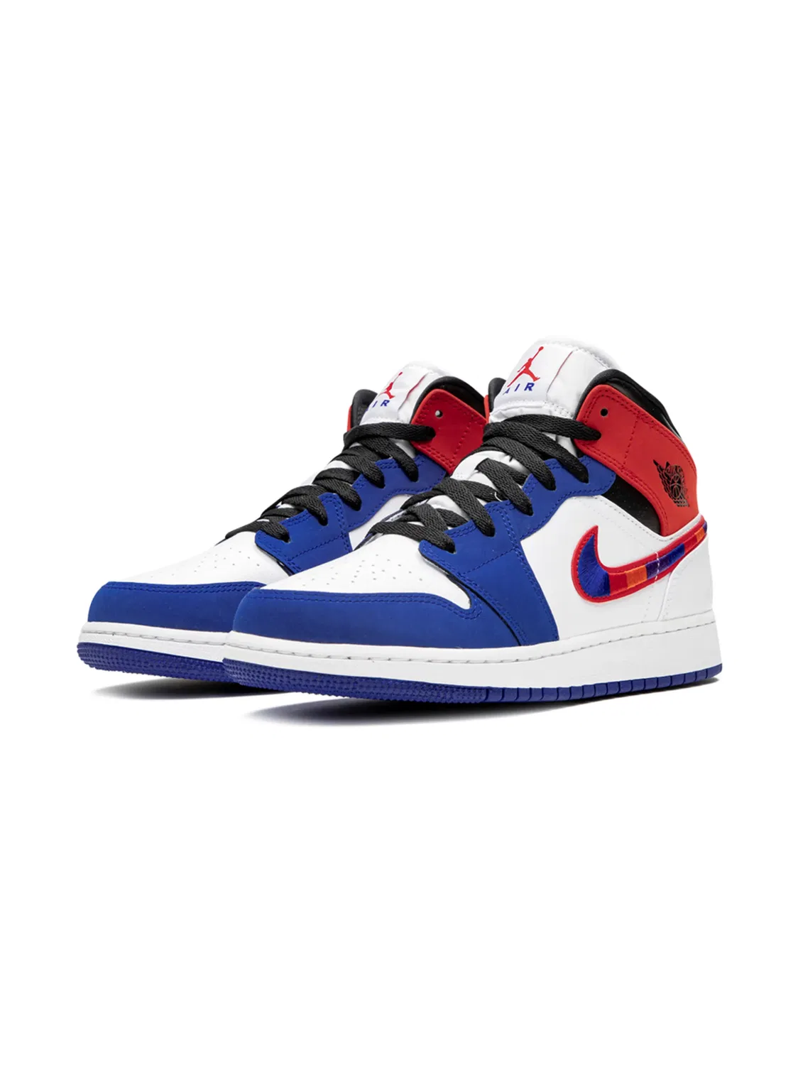 Кроссовки Air Jordan 1 Mid SE с Многоцветным Сволошем — фото 2