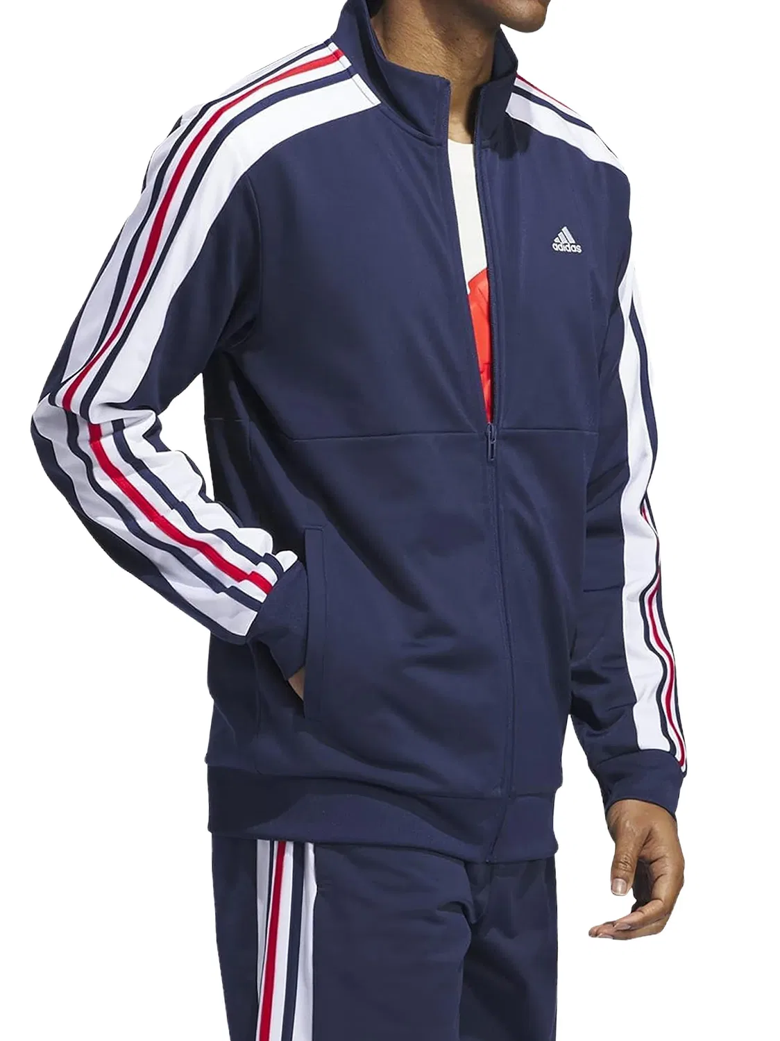 Спортивная куртка France Nations Pack Adidas, синий — фото 2
