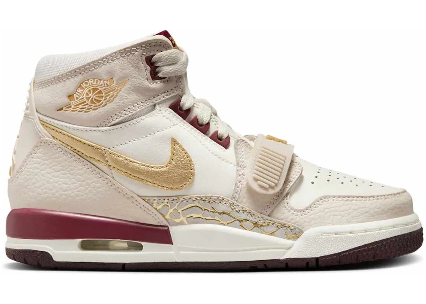 Детские кроссовки Lifestyle Jordan Legacy 312 Jordan, Sail/Burgundy-Gold