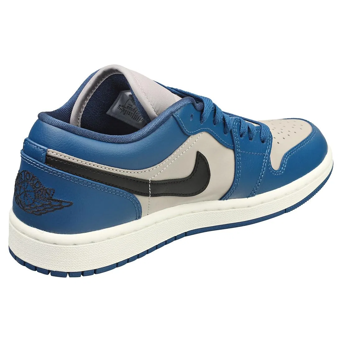 Мужская футболка хлопковая NIKE Club Tee NIKE, French Blue Black College Grey — фото 2