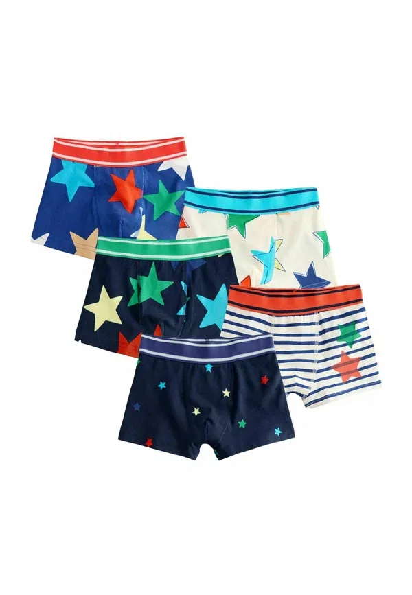 Комплект боксеров 5 шт, принт, Regular fit, Next, Multi Stars Stripes